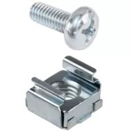 IP-M6SCREW-CAGENUT Cage Nut & Screw M6 (50 Pack)