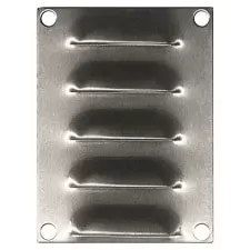 IP-SSLV10075 Louvre Vent 100x75mm Stainless Steel