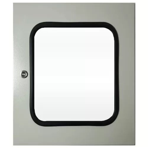 IP-5030WINDOOR Transparent Door Steel Powder Coated